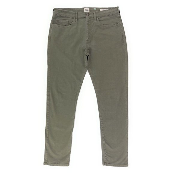 Flint and Tinder Other - Flint And Tinder 365 Tapered Fit 5 Pocket Pants Size 32x31 Cotton Stretch Green